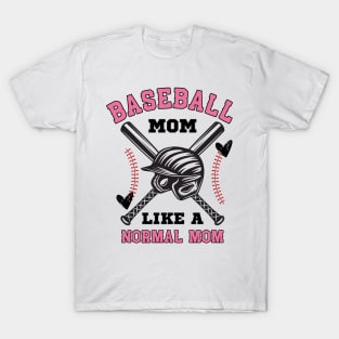 Mothers Day Shirt, Retro Baseball Mom Cool Moms Club Shirt, Funny Mom Shirt, Mom Birthday Gift, Cute Mom Gift, Rocker Mama Tee T-Shirt